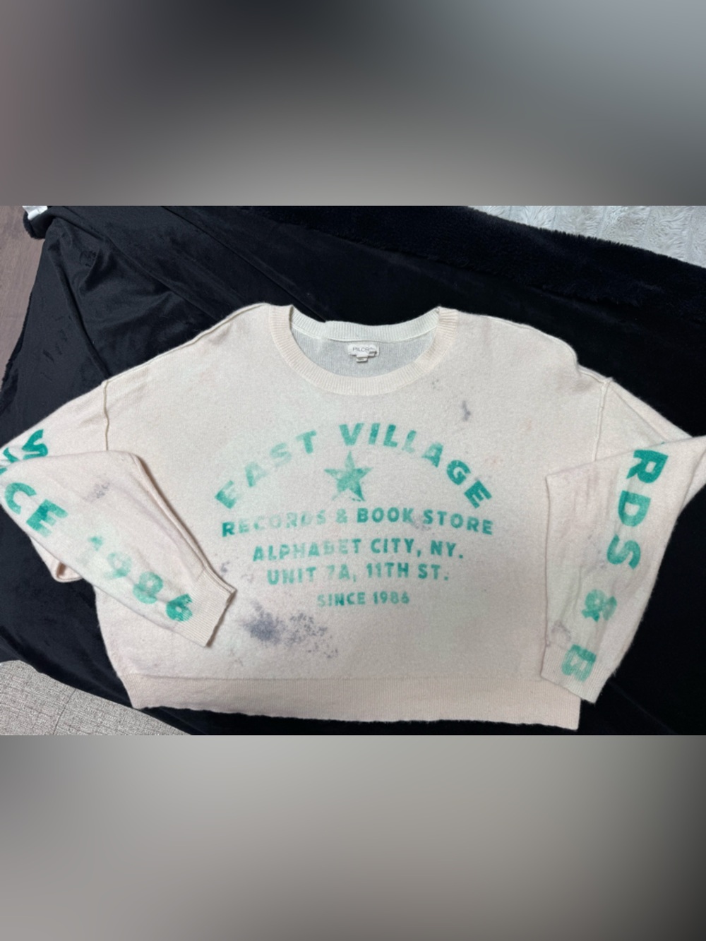 Pilcro Alaini “The cashmere”  sweater cropped crew neck edition. - Picture 4 of 6
